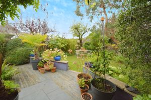 Rear garden from house- click for photo gallery